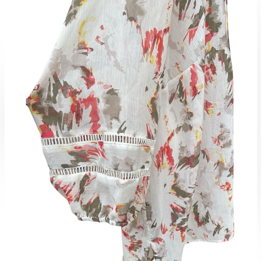 This Catherines Lightweight Peasant Top Soft,Ligh… - image 6